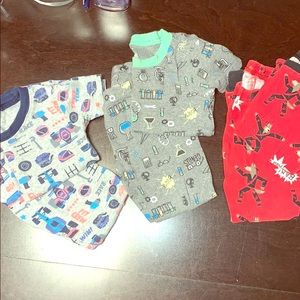 3 Sets of 2T Carter’s Pajamas